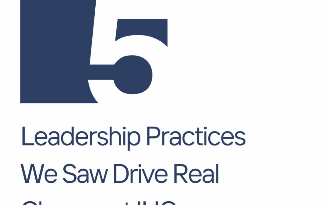 Lessons from IHG: What Happens When Leadership is Prioritized and Cultivated